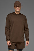 Conquer Reform Long Sleeve With Hood - Espresso — photo 1