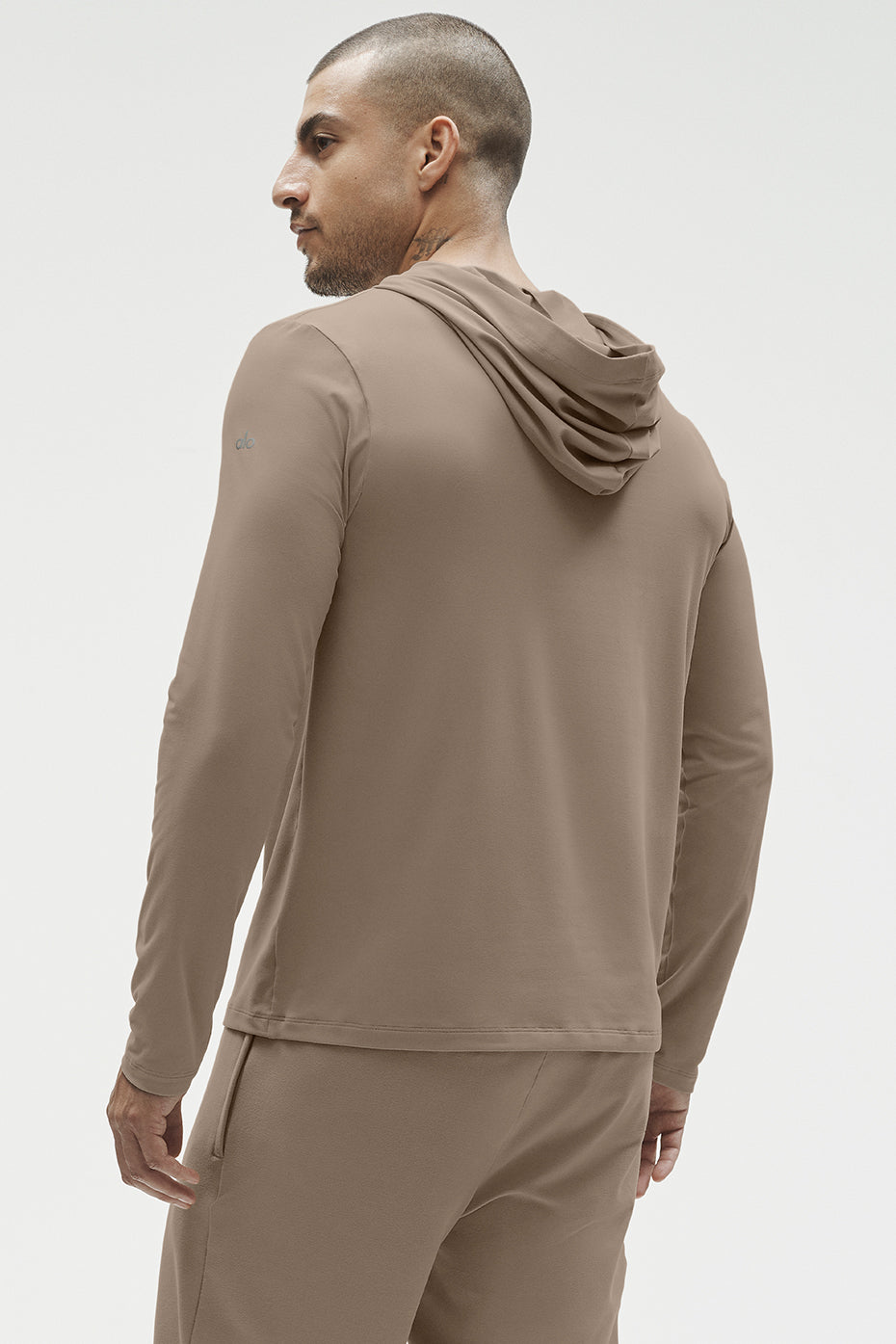 Conquer Reform Long Sleeve With Hood - Gravel — photo 4