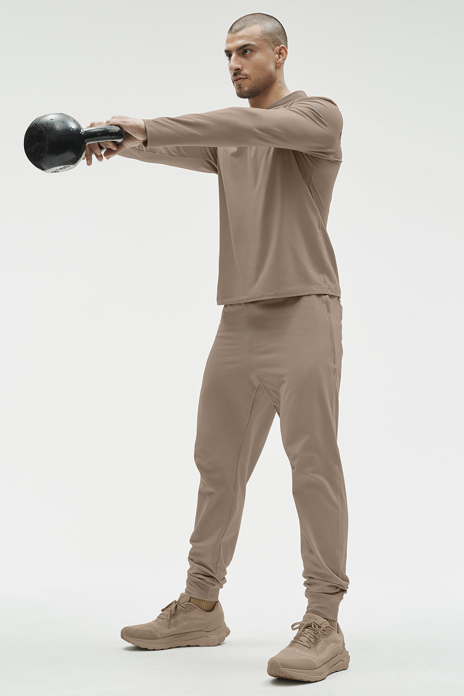 Conquer Reform Long Sleeve With Hood - Gravel — photo 5