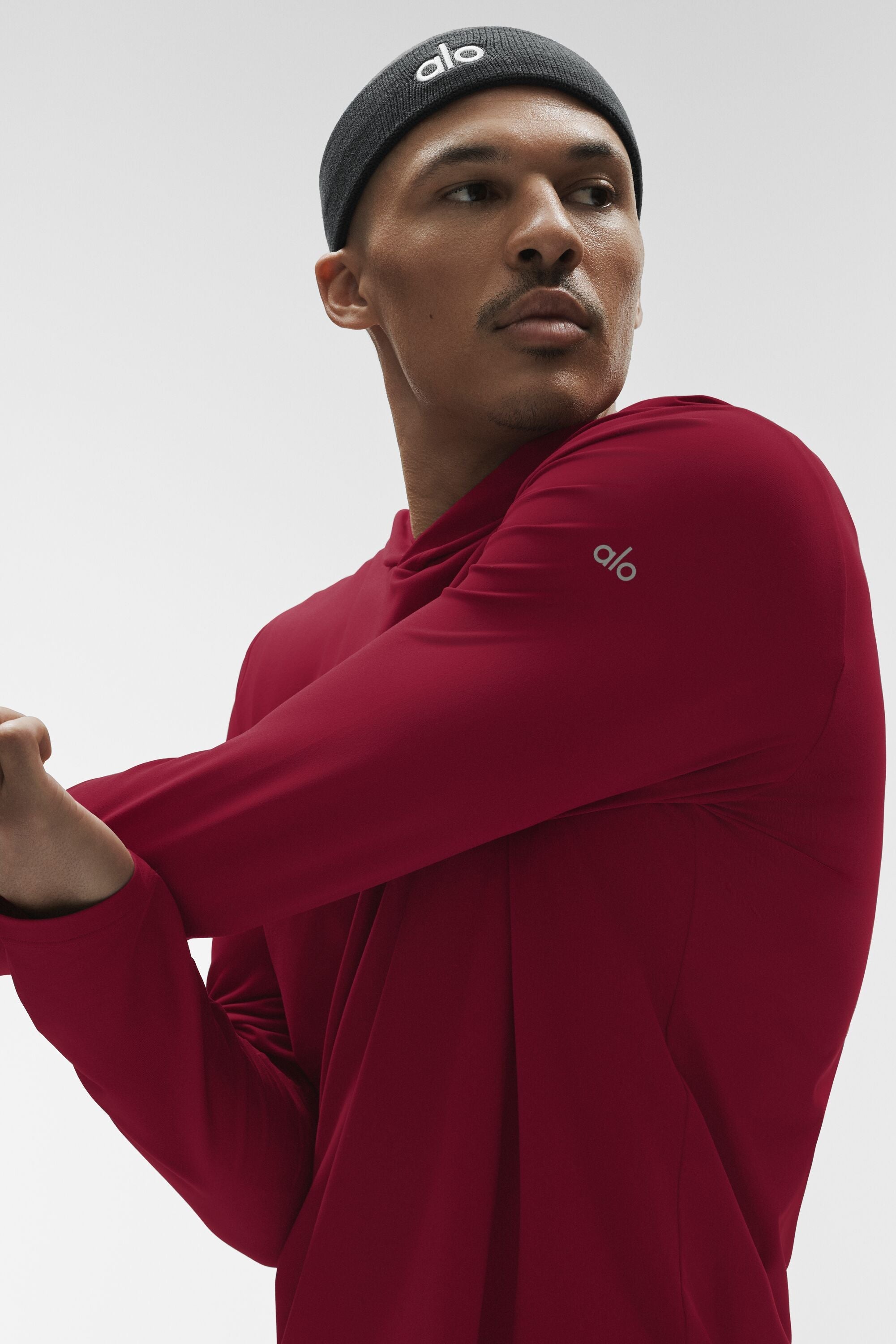 Conquer Reform Long Sleeve With Hood - Garnet — photo 4