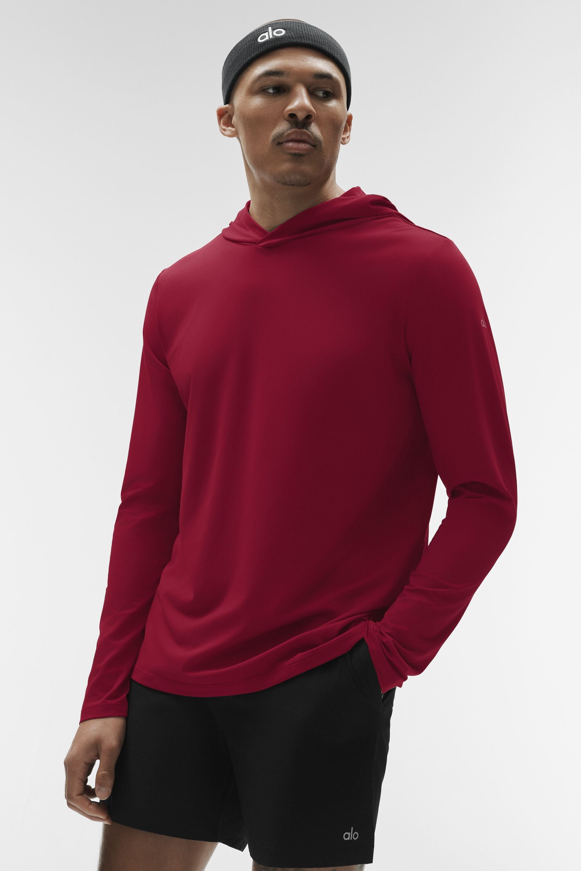 Conquer Reform Long Sleeve With Hood - Garnet — photo 3
