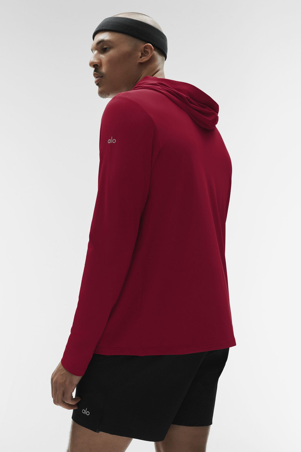 Conquer Reform Long Sleeve With Hood - Garnet — photo 2