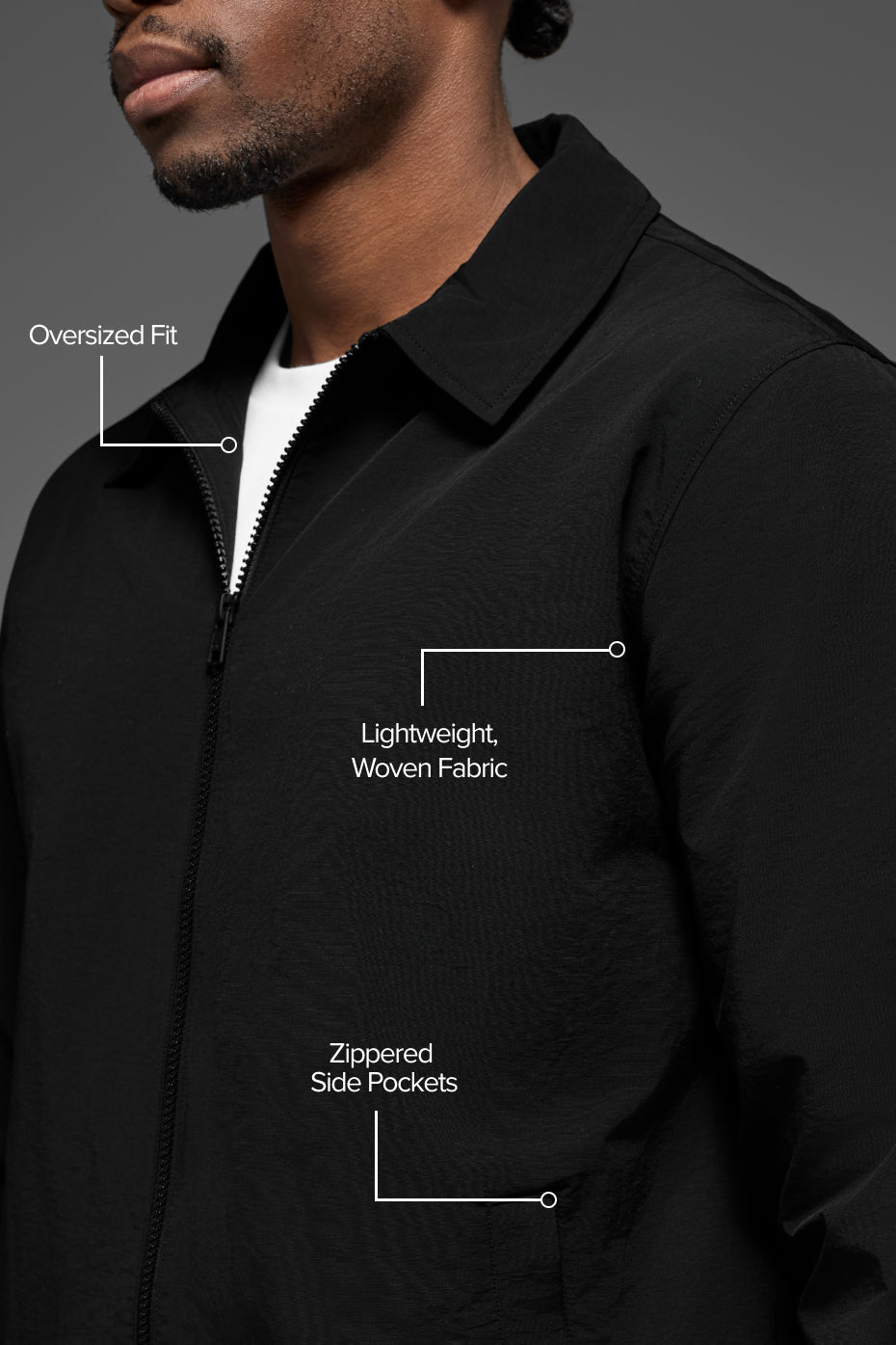 Torrent Overshirt - Black — photo 2