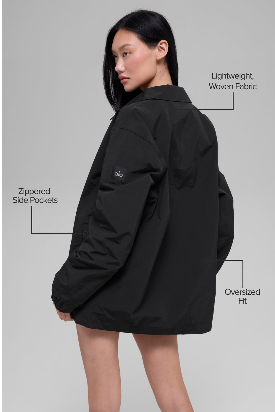 Torrent Overshirt - Black — photo 2