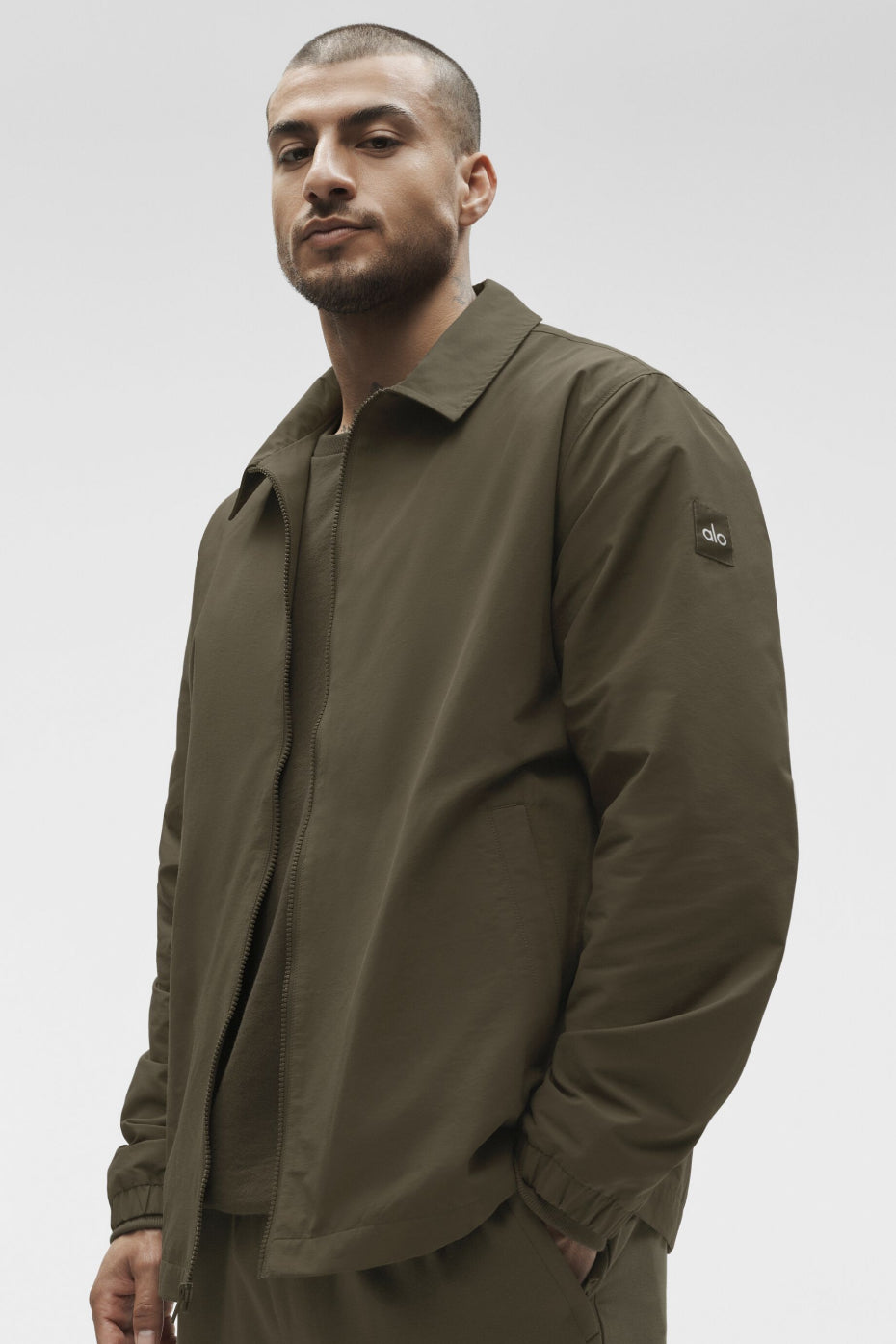 Torrent Overshirt - Olive Tree — photo 3