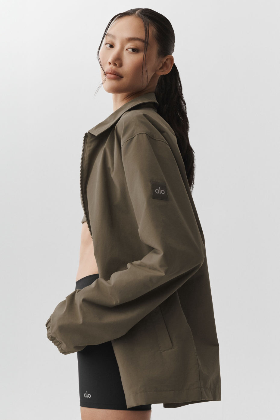 Torrent Overshirt - Olive Tree — photo 4