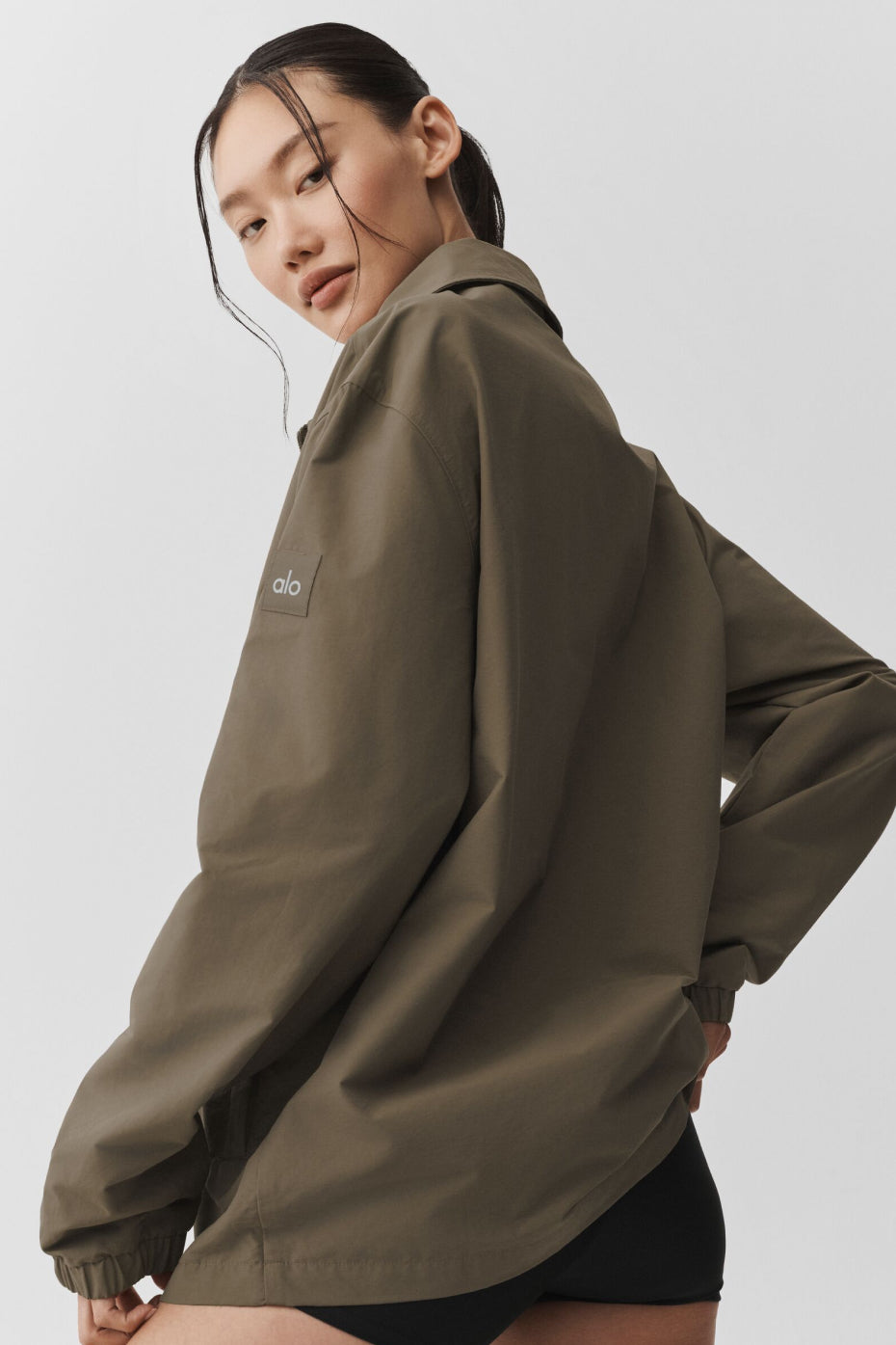 Torrent Overshirt - Olive Tree — photo 2