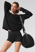 Chill Crew Neck Pullover - Black — photo 1