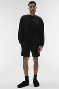 Chill Crew Neck Pullover - Black — photo 1