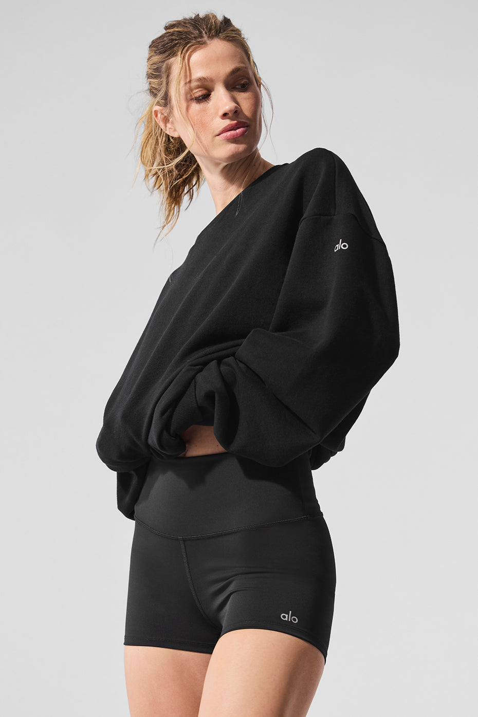 Chill Crew Neck Pullover - Black — photo 3