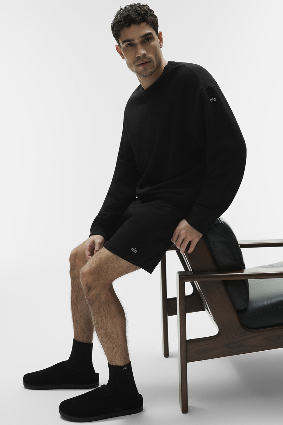 Chill Crew Neck Pullover - Black — photo 4