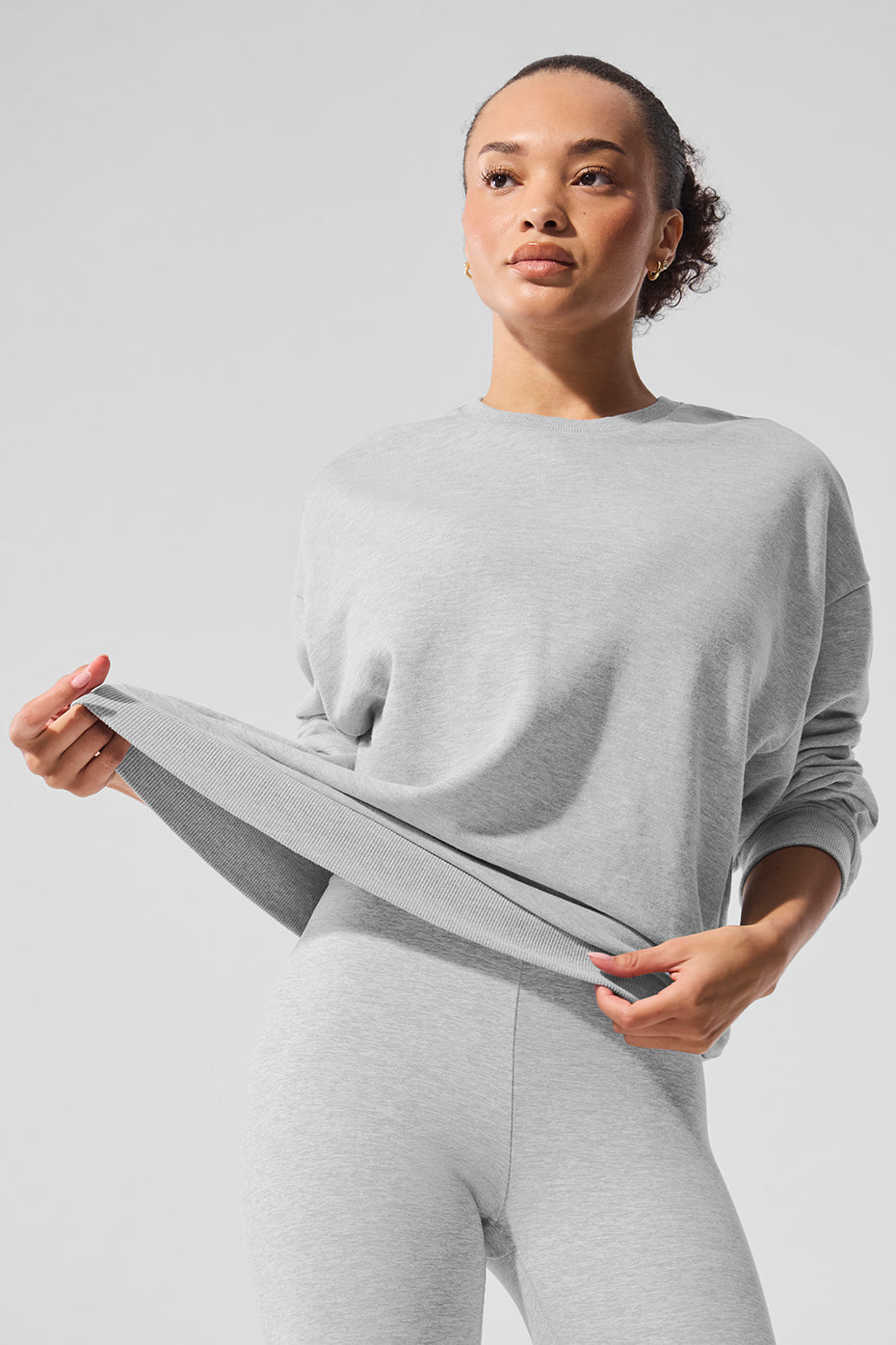 Chill Crew Neck Pullover - Athletic Heather Grey — photo 1