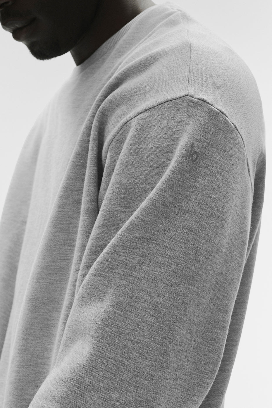 Chill Crew Neck Pullover - Athletic Heather Grey — photo 3