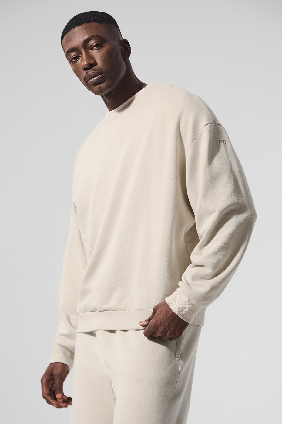 Chill Crew Neck Pullover - Bone — photo 3