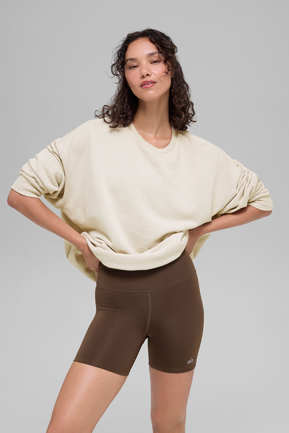 Chill Crew Neck Pullover - Bone — photo 1