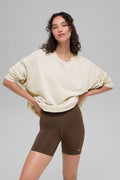 Chill Crew Neck Pullover - Bone — photo 1
