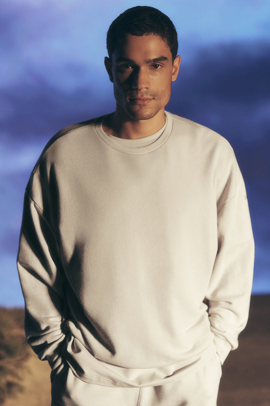 Chill Crew Neck Pullover - Bone — photo 1