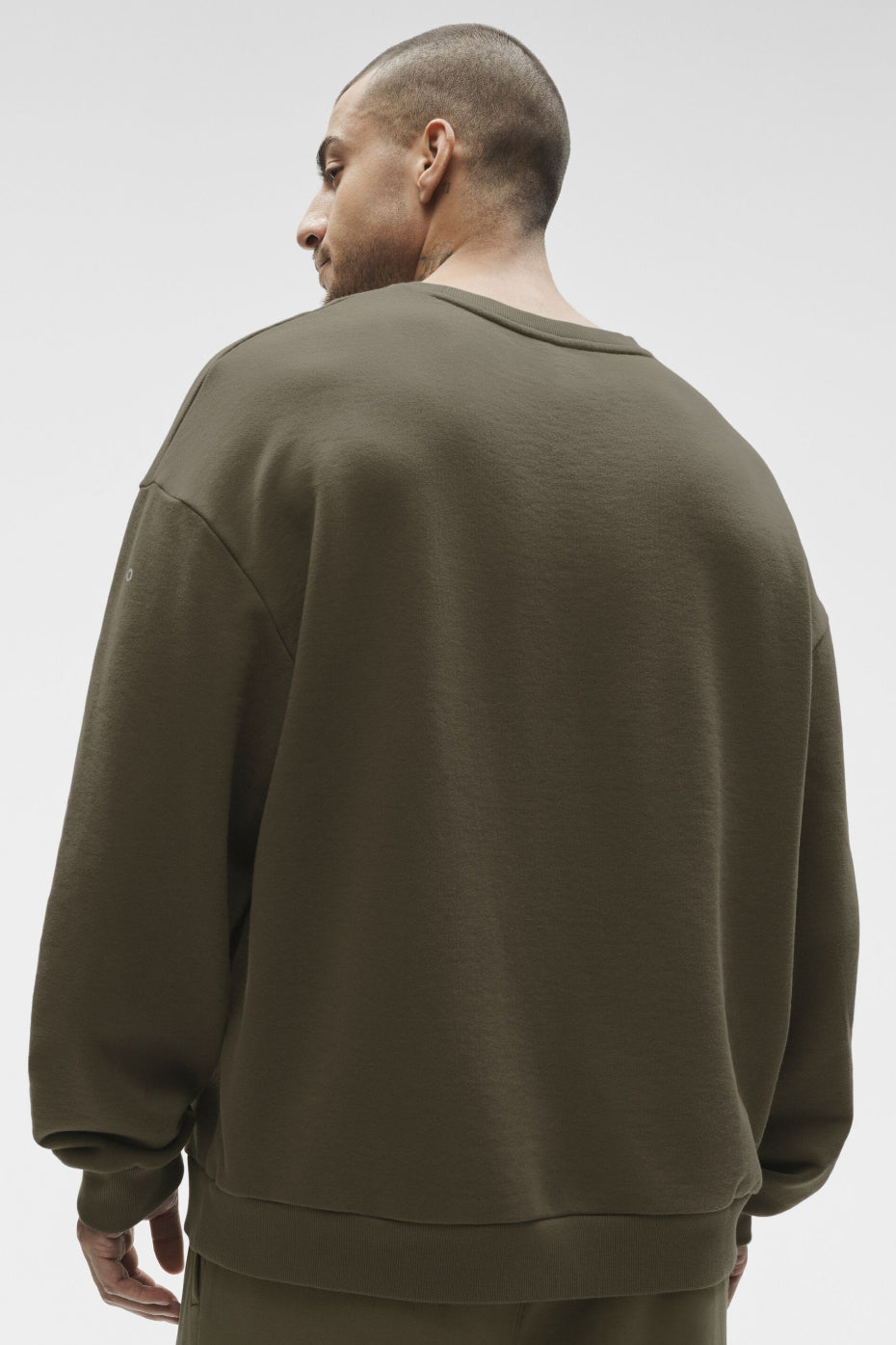 Chill Crew Neck Pullover - Olive Tree — photo 2