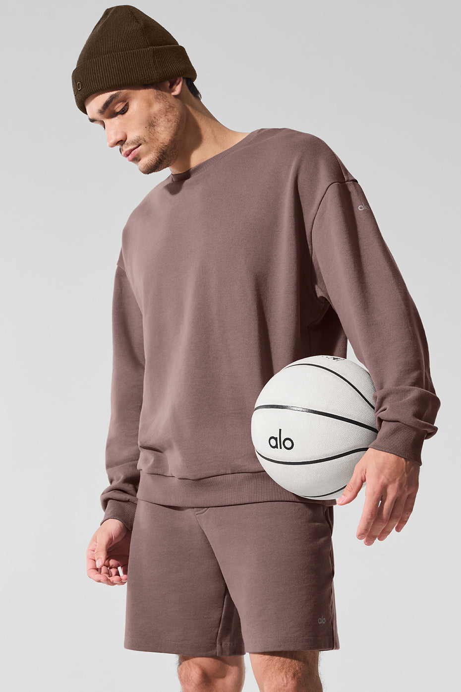 Chill Crew Neck Pullover - Mushroom — photo 3
