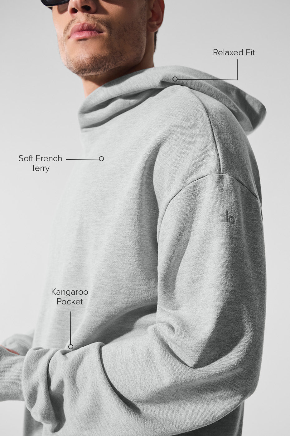 Chill Hoodie - Athletic Heather Grey — photo 2