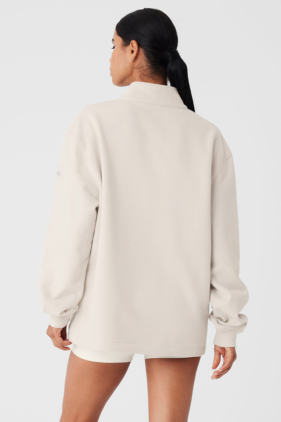 Renown Heavy Weight 1/4 Zip - Bone — photo 2