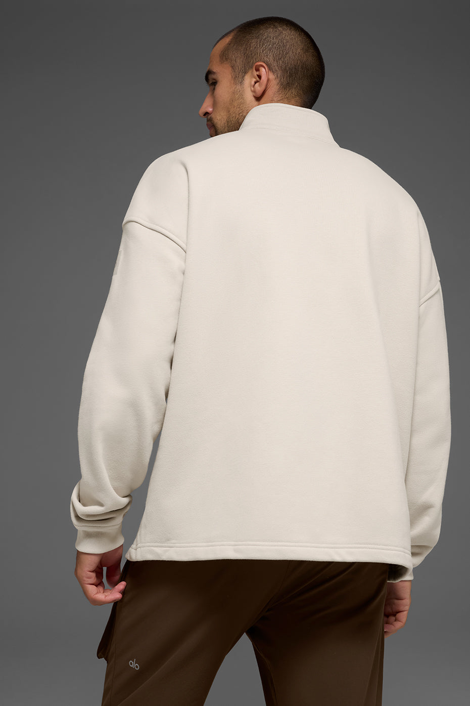 Renown Heavy Weight 1/4 Zip - Bone — photo 3