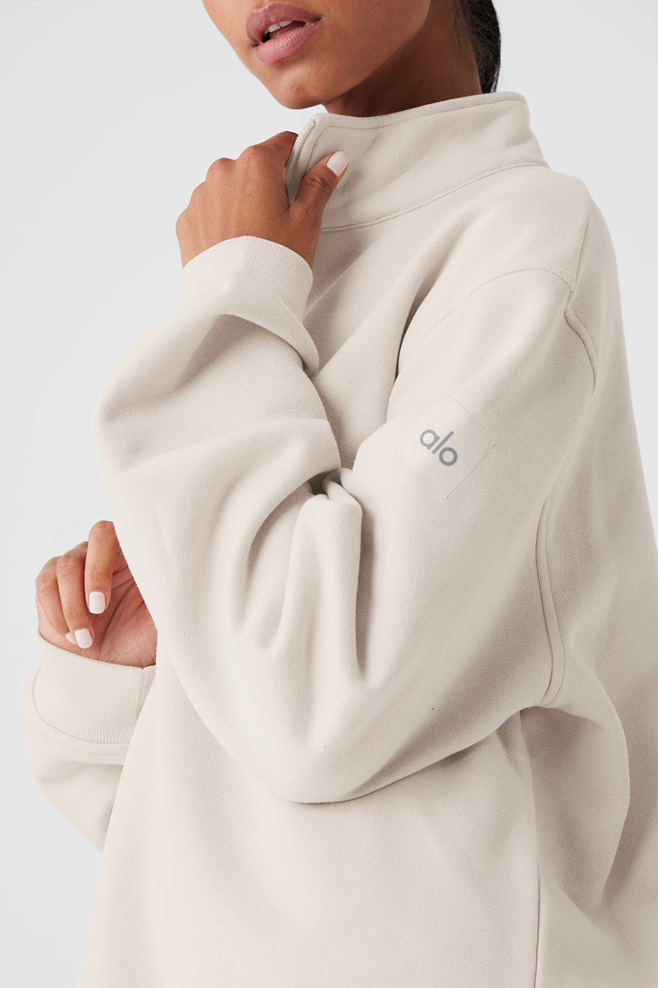 Renown Heavy Weight 1/4 Zip - Bone — photo 5