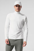Conquer Reform Mock Neck Long Sleeve - White — photo 1