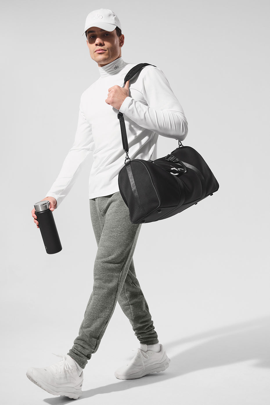 Conquer Reform Mock Neck Long Sleeve - White — photo 3