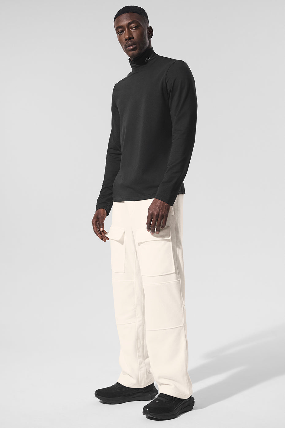 Conquer Reform Mock Neck Long Sleeve - Black — photo 4