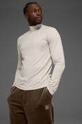 Conquer Reform Mock Neck Long Sleeve - Bone — photo 1