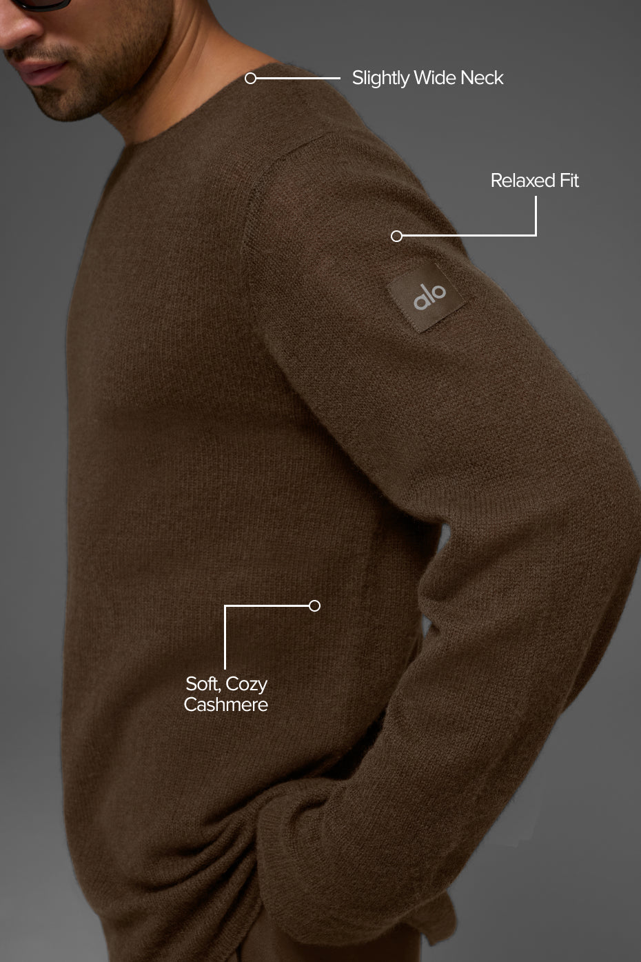 Cashmere Reform Long Sleeve - Espresso — photo 2
