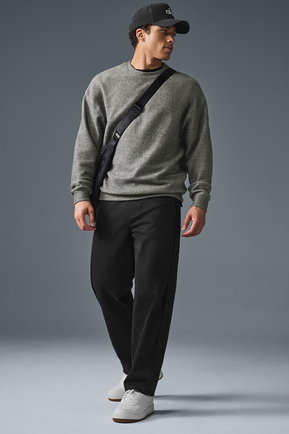 Triumph Restore Crew Neck Sweatshirt - Grey Triblend — photo 5