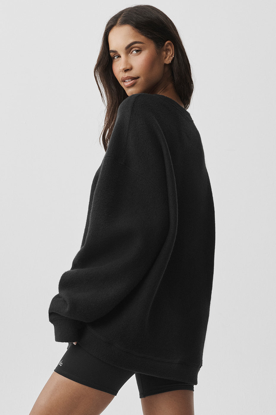 Triumph Restore Crew Neck Sweatshirt - Black — photo 2