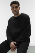 Triumph Restore Crew Neck Sweatshirt - Black — photo 1
