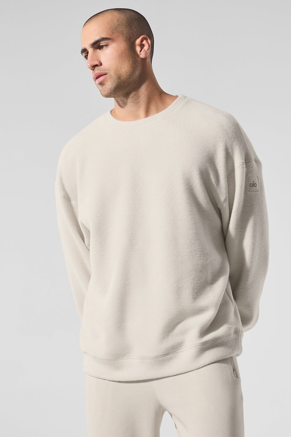 Triumph Restore Crew Neck Sweatshirt - Bone — photo 1