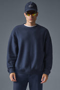 Triumph Restore Crew Neck Sweatshirt - Navy — photo 1