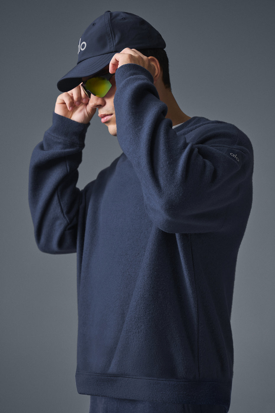 Triumph Restore Crew Neck Sweatshirt - Navy — photo 3