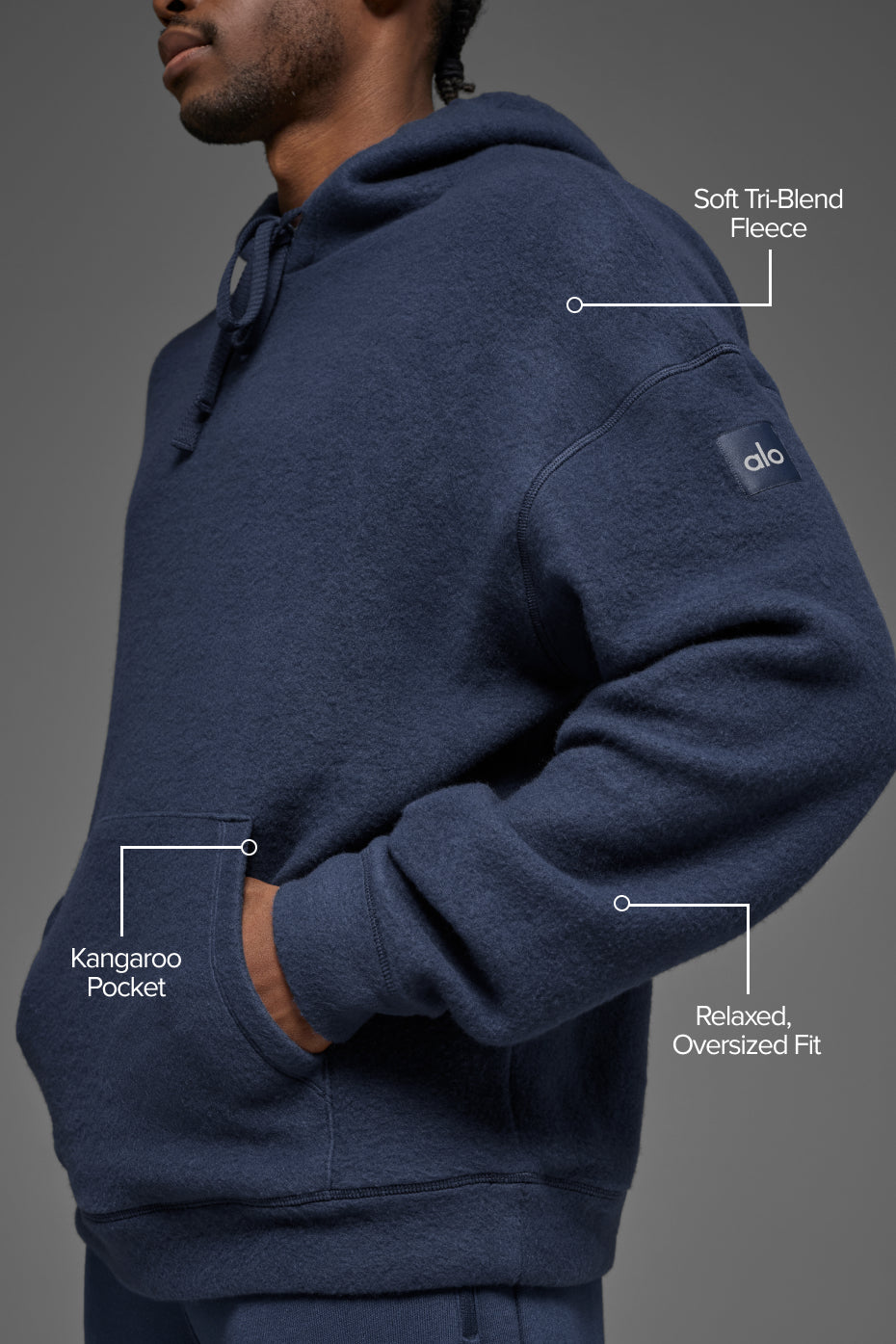 Triumph Restore Hoodie - Navy — photo 2