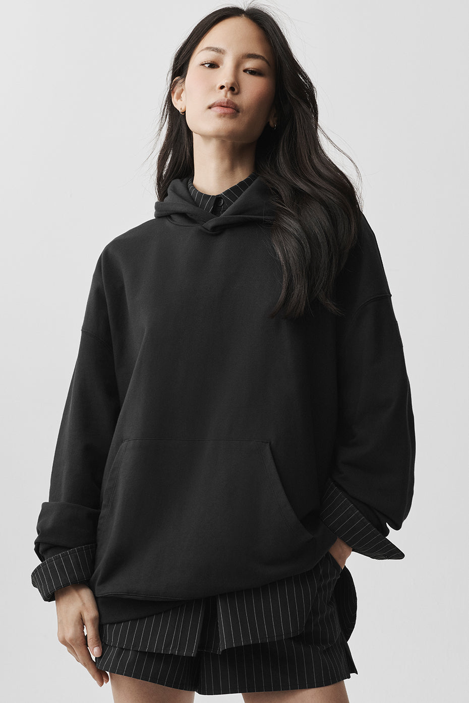 Double Take Hoodie - Black — photo 1