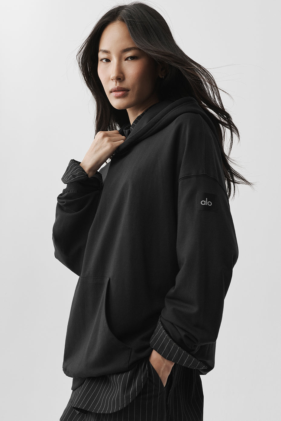 Double Take Hoodie - Black — photo 3