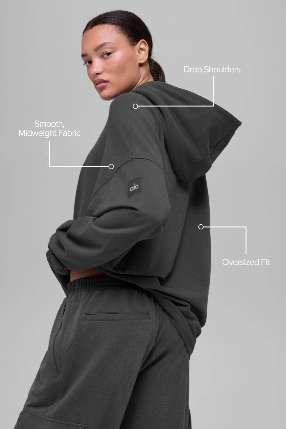 Double Take Hoodie - Anthracite — photo 2