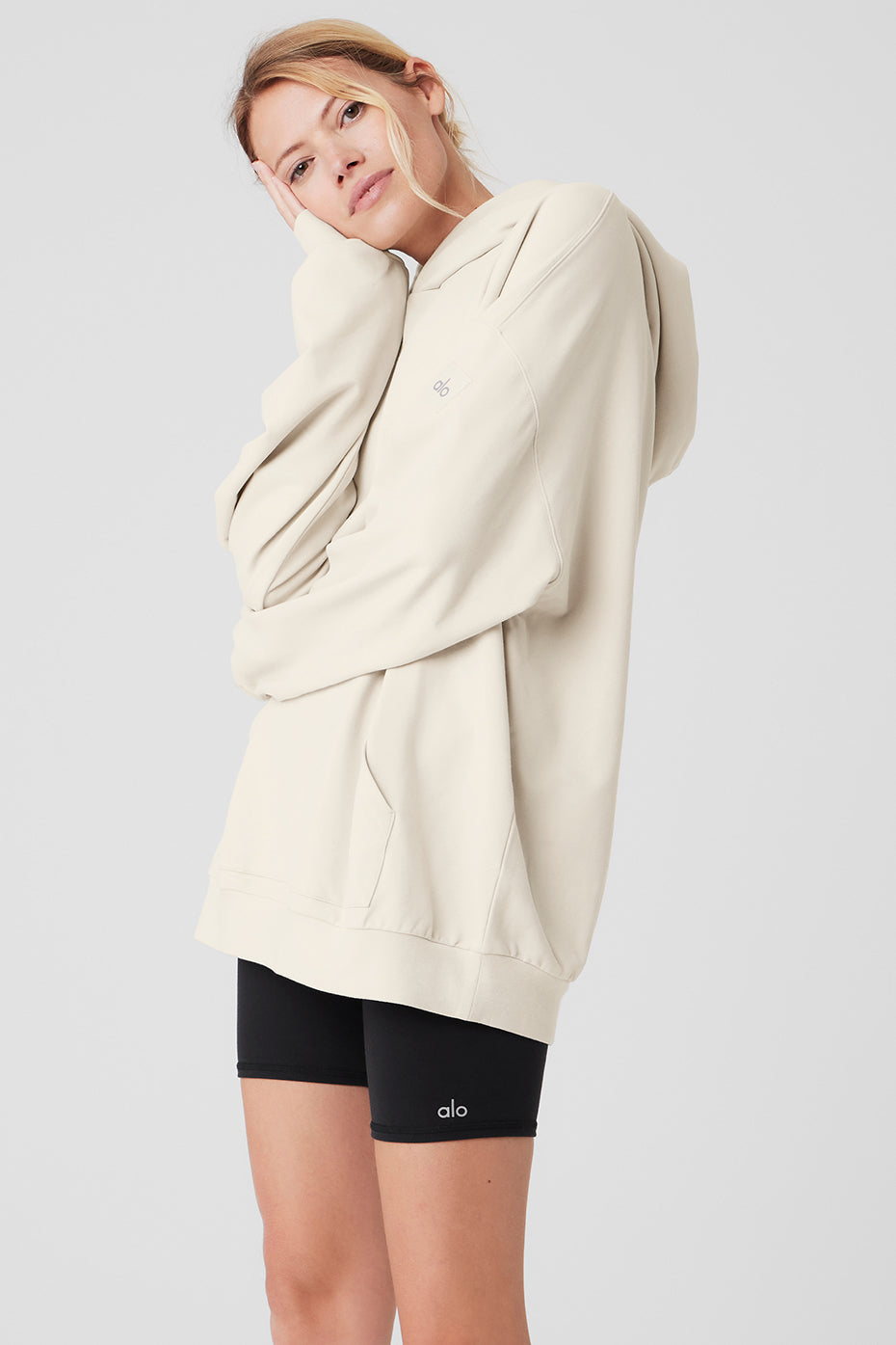 Double Take Hoodie - Bone — photo 3