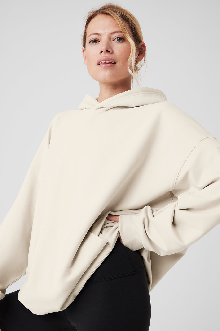 Double Take Hoodie - Bone — photo 4