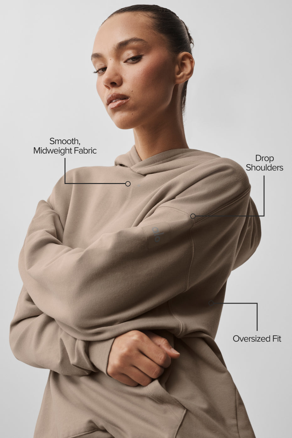 Double Take Hoodie - Gravel — photo 2
