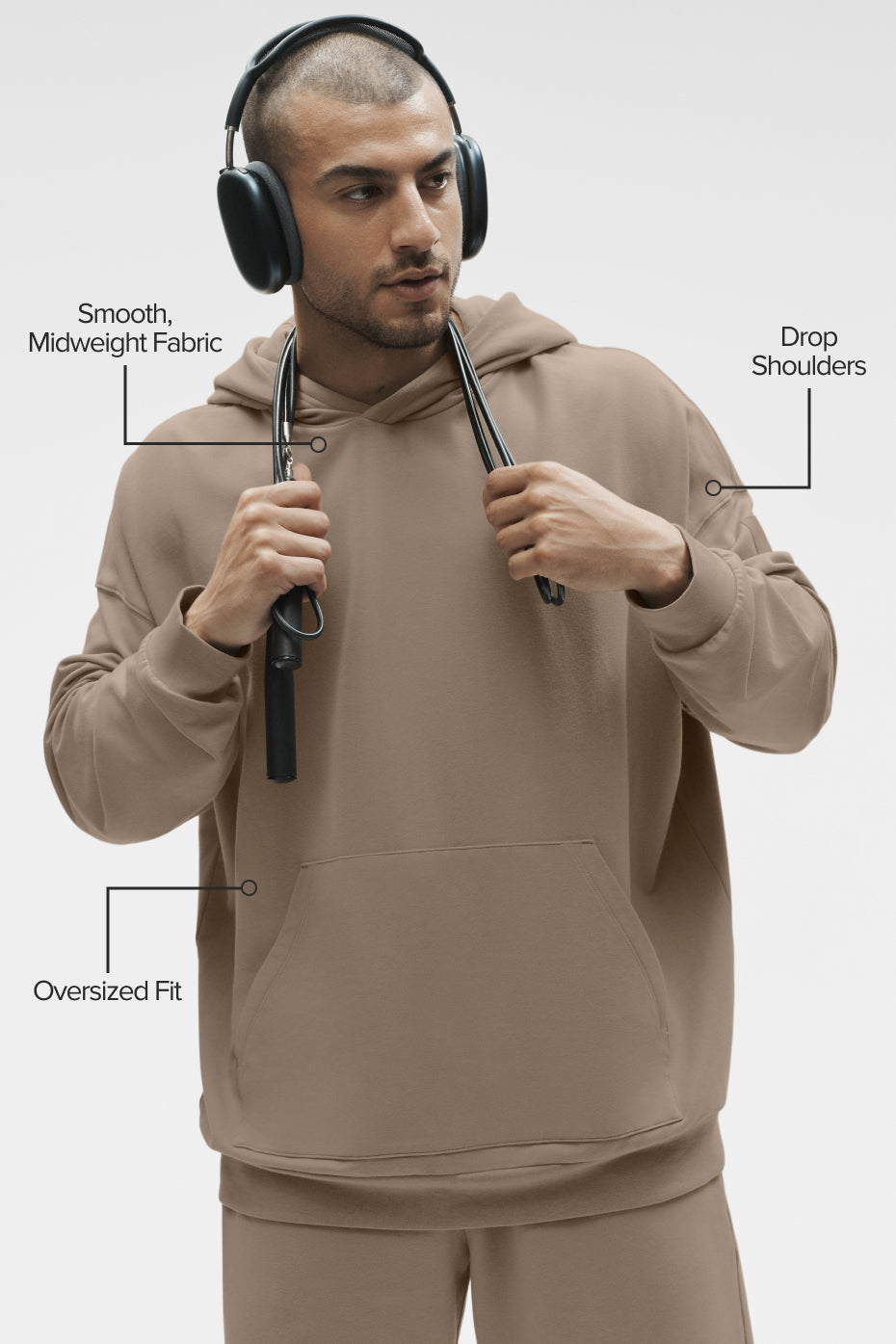 Double Take Hoodie - Gravel — photo 2