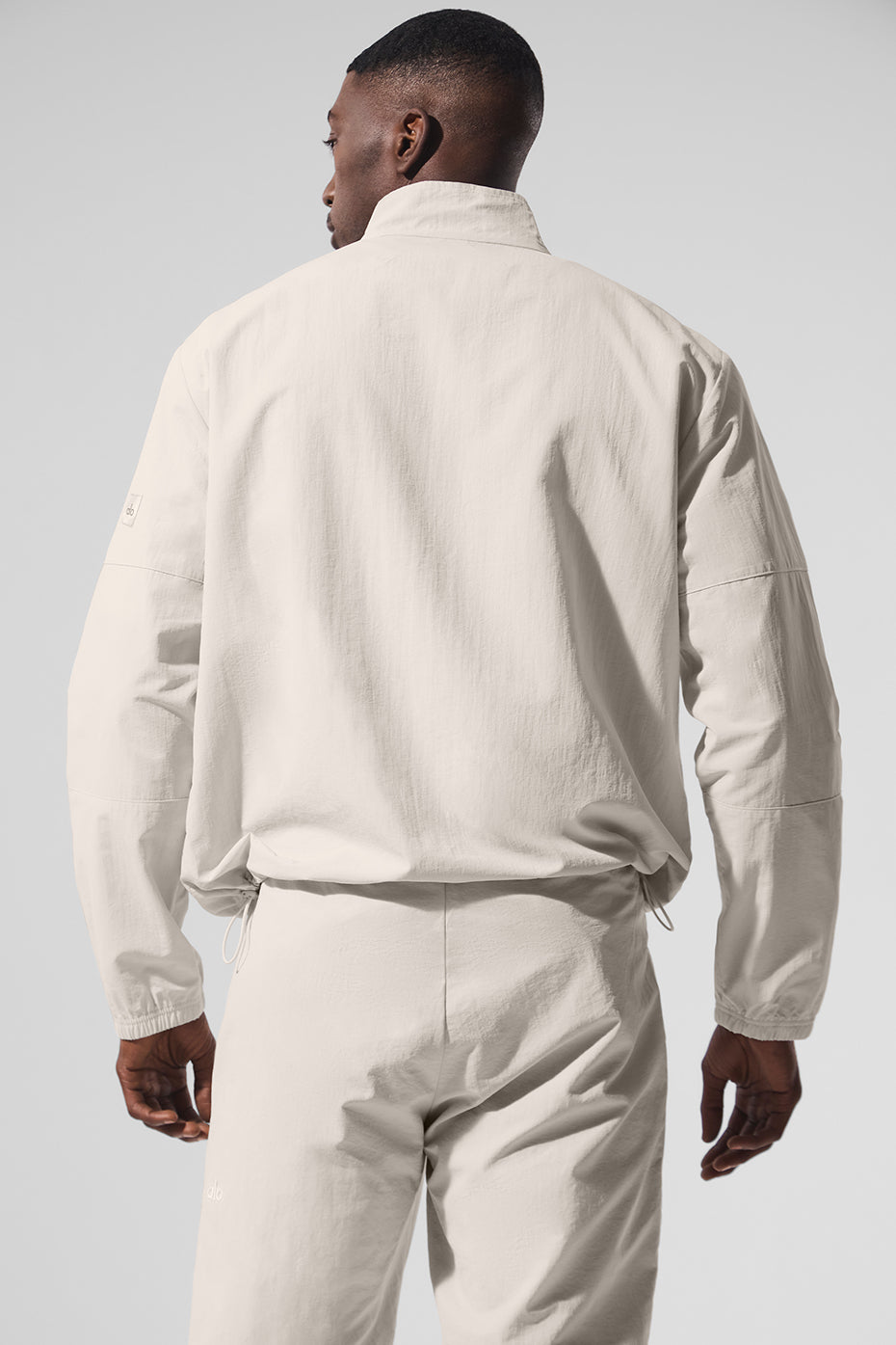 Light Weight Takeaway Track Pullover - Bone — photo 2