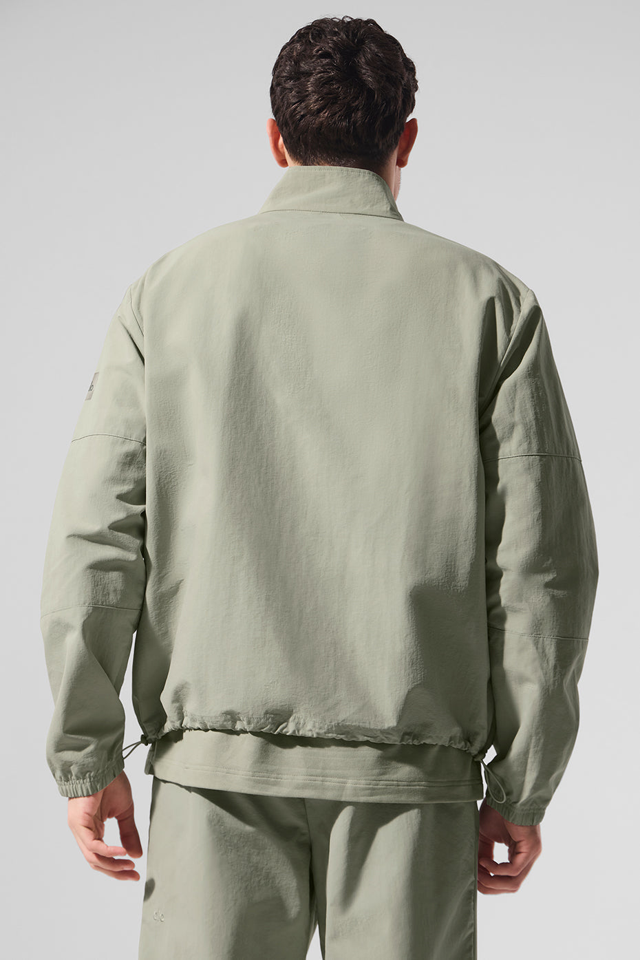 Light Weight Takeaway Track Pullover - Limestone — photo 3