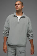 Light Weight Takeaway Track Pullover - Lunar Grey — photo 1
