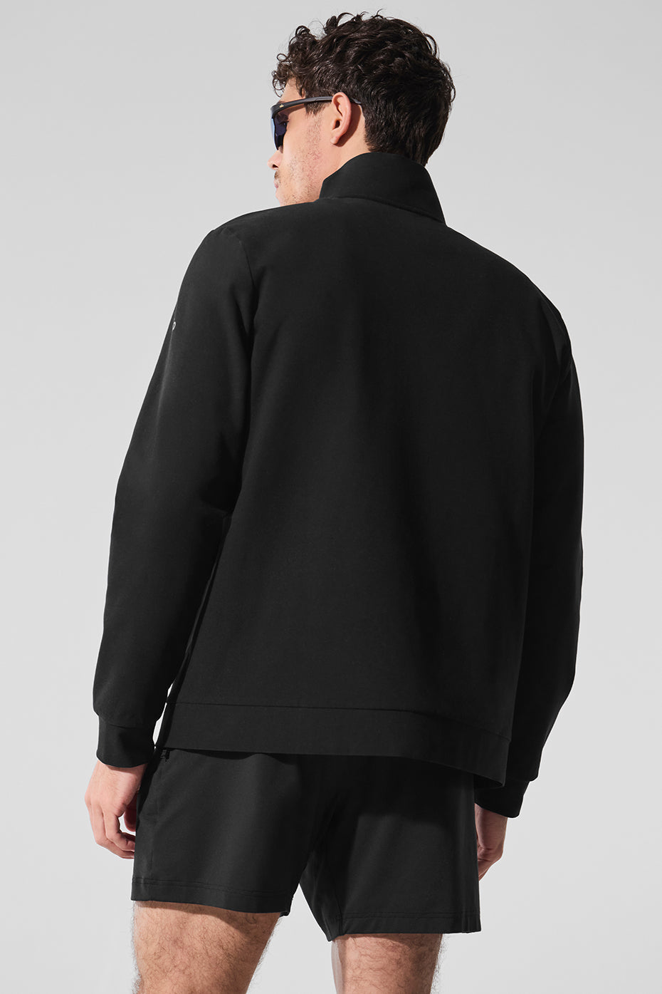 Conquer Max Mock Neck Full Zip - Black — photo 4